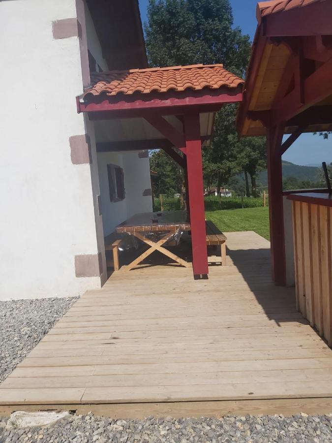 Charmante Maison Basque. Ideale Famille & Enfants Anhaux Zewnętrze zdjęcie